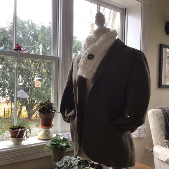 Funky\preppy Vintg  BROOKS BROTHERS wool blazer 10 - Picture 3 of 12